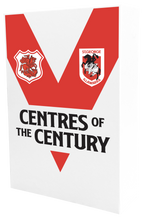 Load image into Gallery viewer, 'Centres of the Century' Reg and Mark Gasnier Signed Split Jersey