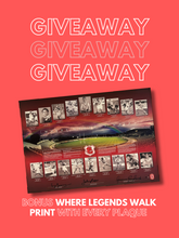 Load image into Gallery viewer, Dragons Legends Walk Personalised Plaque with BONUS signed print
